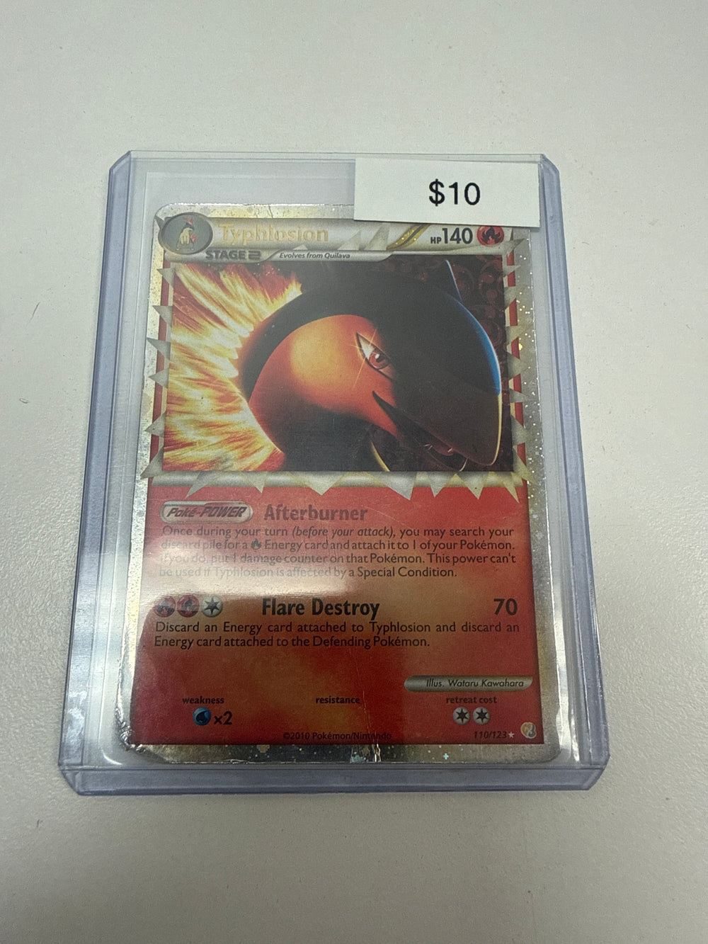 Pokemon Typhlosion Prime #110/123