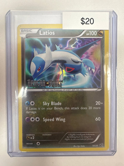 Pokemon Latios Dragon Vault Stamp 10/20