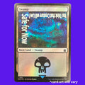 Custom Goaded MTG Foil Basic Lands