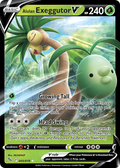 Alolan Exeggutor V 5 78 Pokmon Go Holofoil