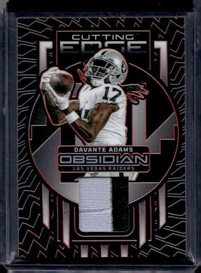 2023 Panini Obsidian Davante Adams #CEM-DAD Patch /49