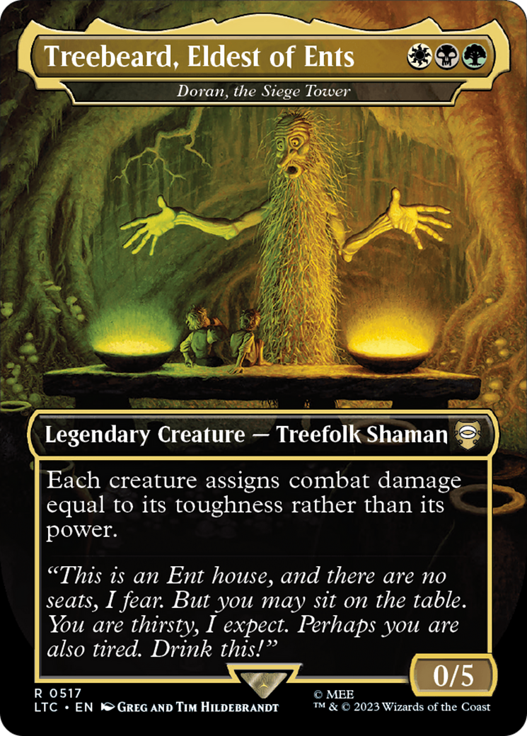 Doran, the Siege Tower (LTC-517) - Tales of Middle-earth Commander / Treebeard, Eldest of Ents (Borderless)
