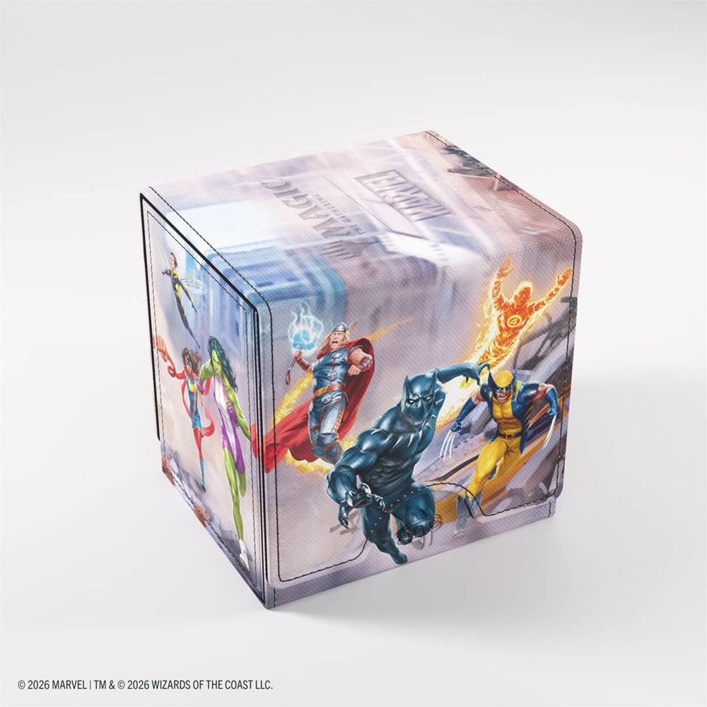 Gamegenic MTG Sidekick XL Deck Box - 100+ - Marvel Super Heroes - Marvel Super Heroes