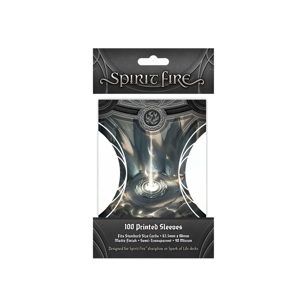 Spirit Fire: Semi-transparent Printed Sleeves: Way Flame [Black]