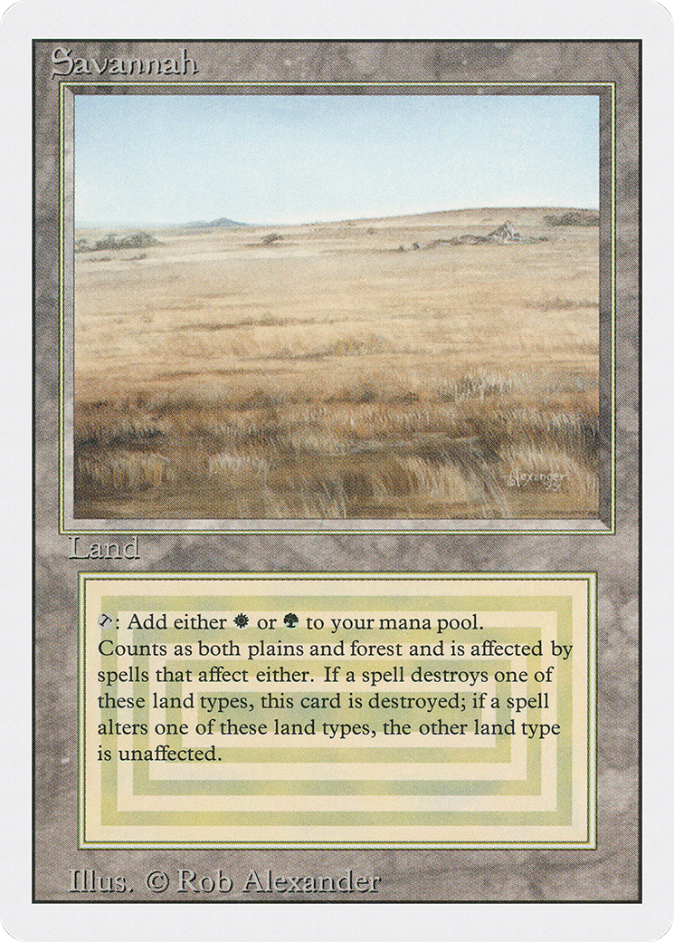 Savannah (3ED-285) - Revised Edition