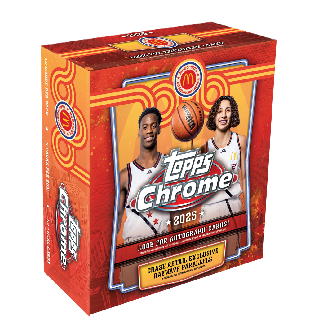 2025 Topps Chrome McDonald's All American Basketball Mega Box