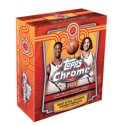 2025 Topps Chrome McDonald's All American Basketball Mega Box