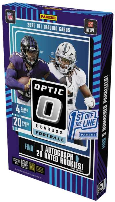 2025 Panini Donruss Optic Football 1st Off The Line FOTL Hobby