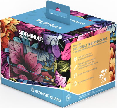 Ultimate Guard Sidewinder XenoSkin Floral Deck Case - 100+ - Springbloom Meadow