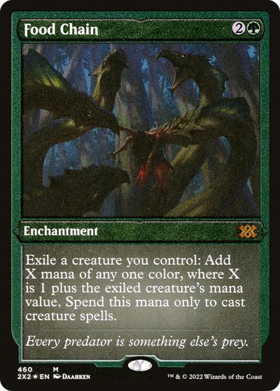 Food Chain (2X2-460) - Double Masters 2022 Foil