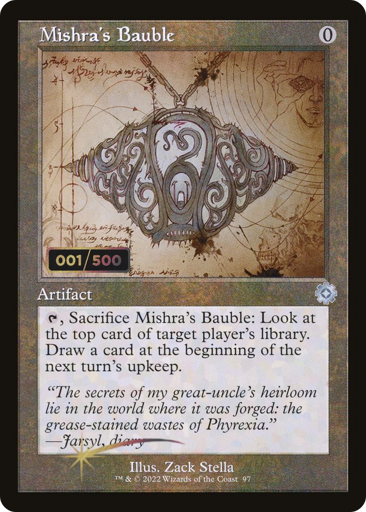 Mishra's Bauble (BRR-97Z) - The Brothers' War Retro Artifacts Foil