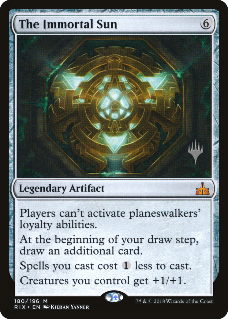 The Immortal Sun (PPM20-180) - Rivals of Ixalan Promos