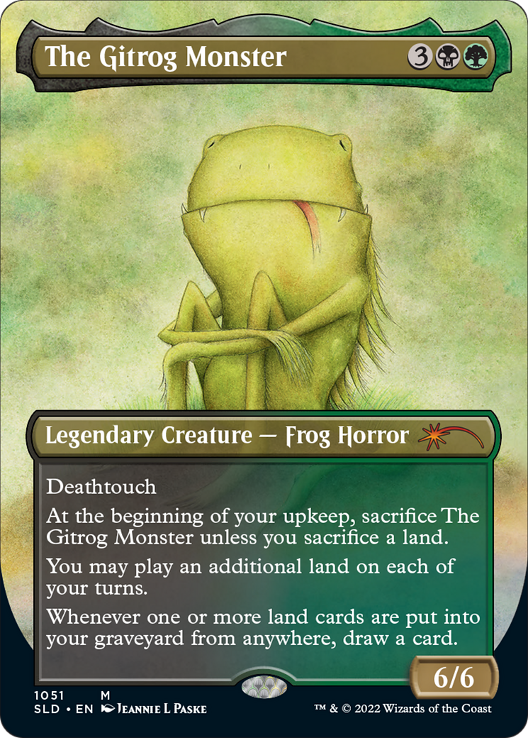 The Gitrog Monster (SLD-1051) - Secret Lair Drop (Borderless)