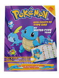 Pokemon My WATER Type Sticker & Activity Book - EN/FR