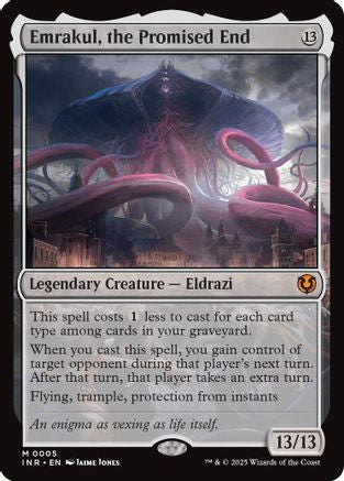 Emrakul, the Promised End (INR-005) - Innistrad Remastered Foil