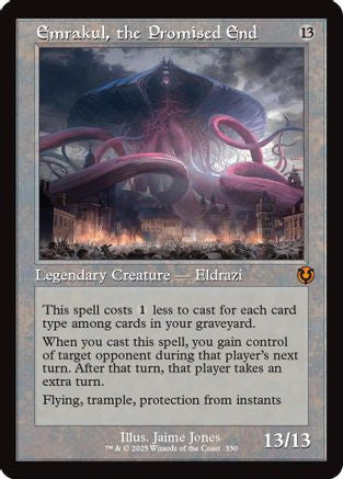 Emrakul, the Promised End (Retro Frame) (INR-330) - Innistrad Remastered