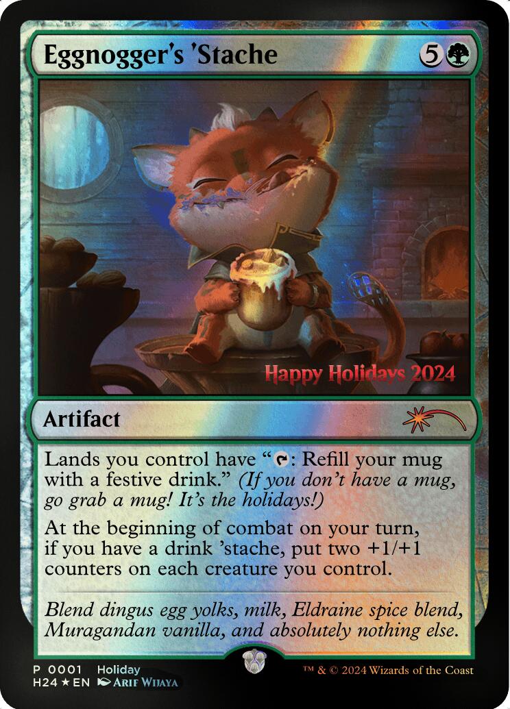 Eggnogger's 'Stache - 1 - (Special Occasion)