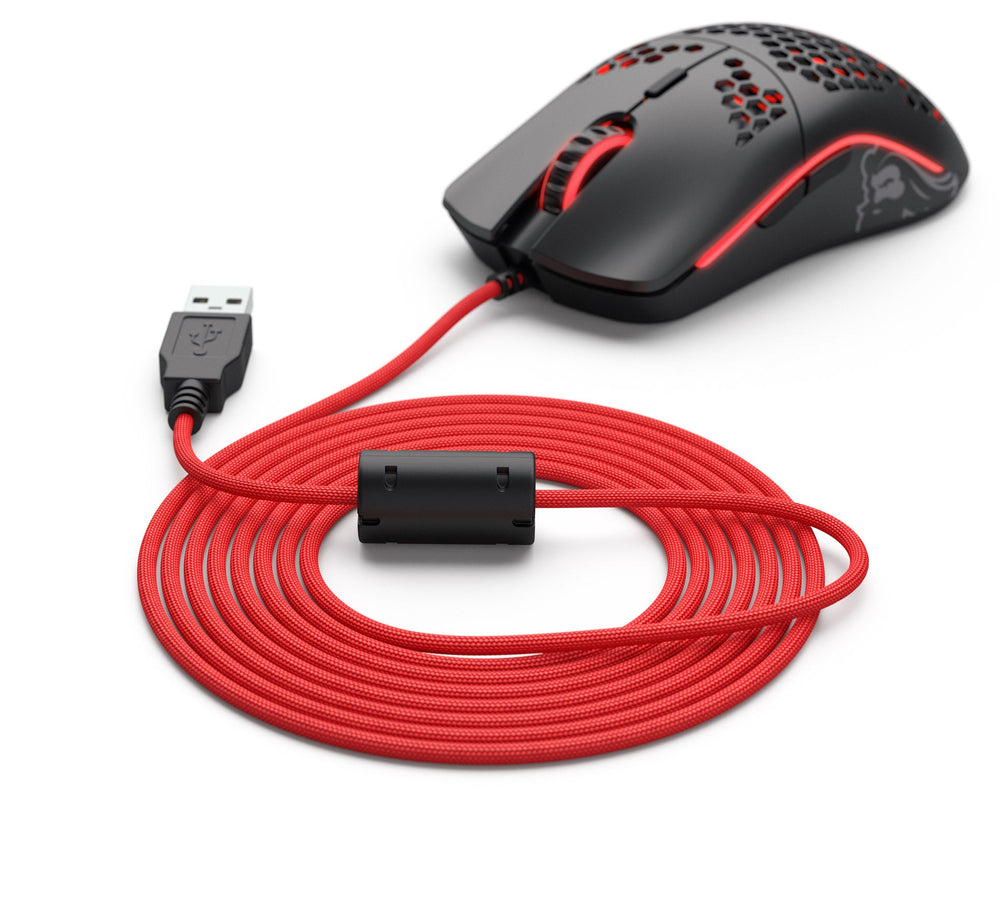 Glorious PC Ascended Cable V2 Crimson Red