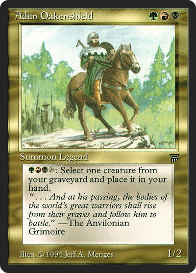 Adun Oakenshield (LEG-216) - Legends