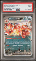 Charizard ex PSA 9 2024-2025 Pokemon Play! Pokemon Prize Pack #125