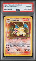 Charizard Holo PSA 8 1999 Pokemon Base Set Spanish #4