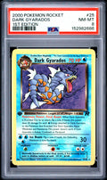 Dark Gyarados 1st Edition PSA 8 2000 Pokemon Team Rocket #25
