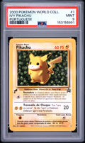 Ivy Pikachu Portuguese PSA 9 2000 Pokemon Pikachu World Collection #1