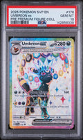 Umbreon ex PSA 10 2025 Pokemon Svp En-Sv Black Star Promo #176