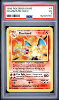Charizard Holo PSA 3 1999 Pokemon Base Set #4
