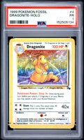 Dragonite Holo PSA 1 1999 Pokemon Fossil #4