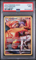 Charizard PSA 9 2022 Pokemon Sword & Shield Lost Origin Trainer Gallery #TG03