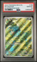 Bulbasaur PSA 10 2023 Pokemon Mew En 151 #166