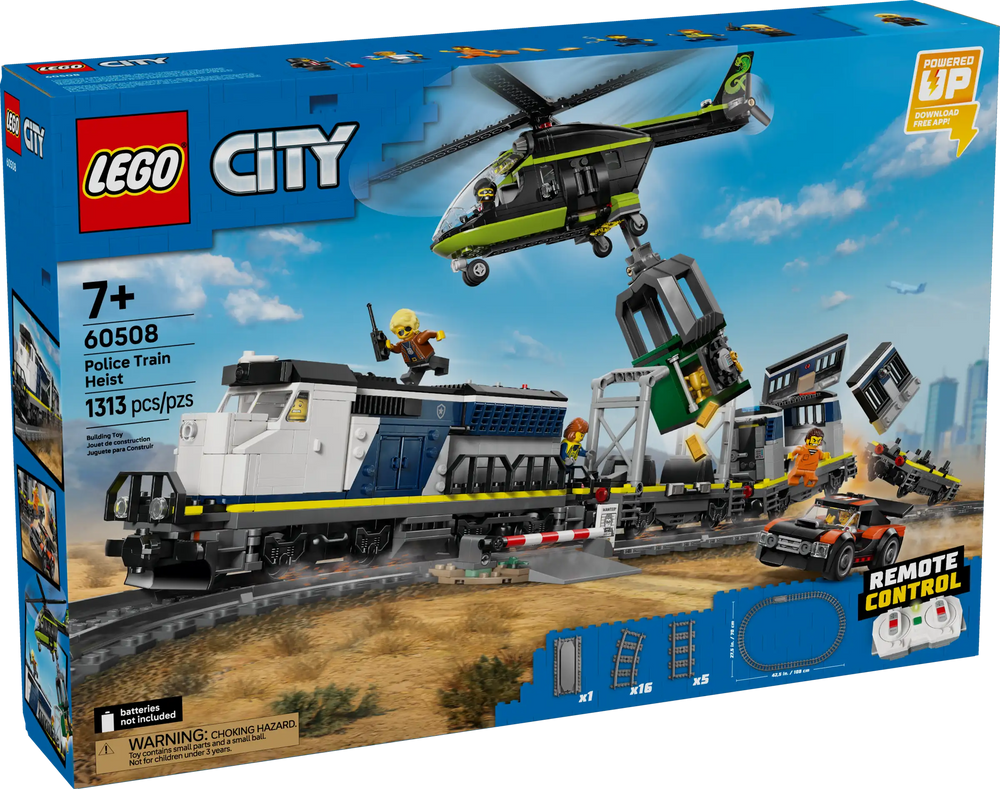 Lego City - Police Train Heist  #60508