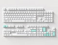 VMK Black on White 171 Key Cherry Profile Double Shot PBT Keycap Set