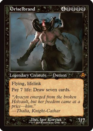 Griselbrand (Retro Frame) (INR-381) - Innistrad Remastered Foil
