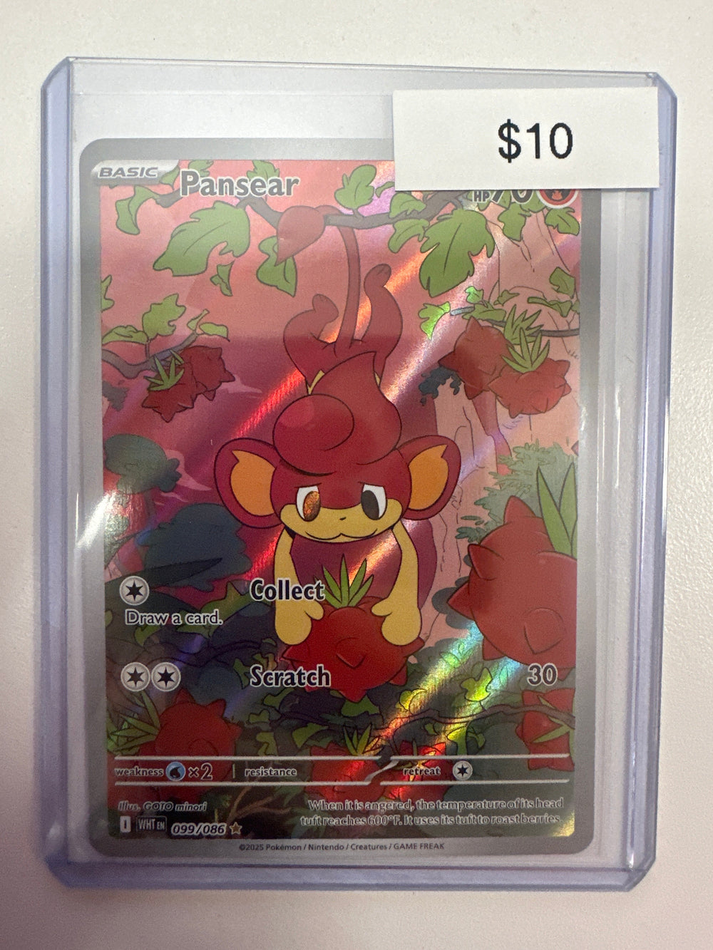 Pokemon Pansear 099/086