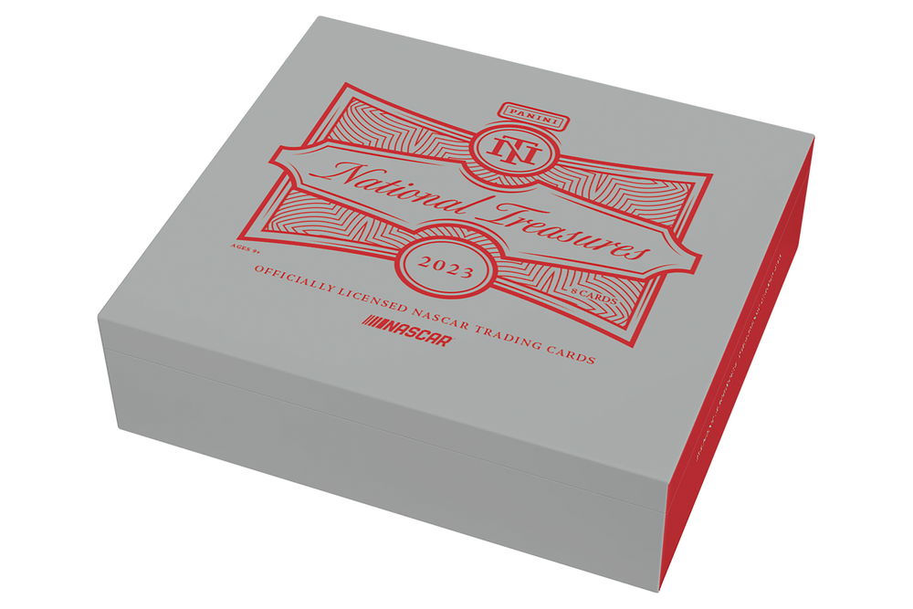 2023 Panini National Treasures Racing Hobby 4 Box Case