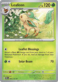 Leafeon 5 Sv Prismatic Evolutions Reverse Holofoil