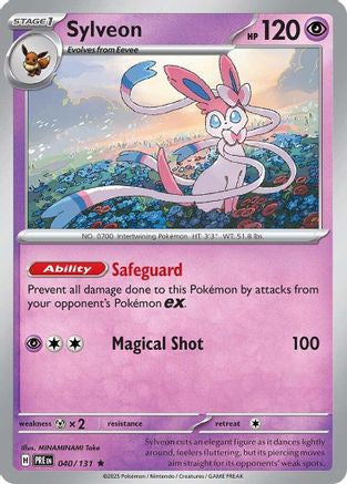 Sylveon 40 Sv Prismatic Evolutions Holofoil