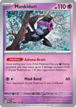Munkidori 44 Sv Prismatic Evolutions Holofoil
