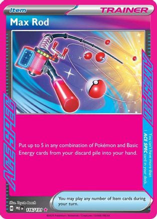 Max Rod 116 Sv Prismatic Evolutions Holofoil
