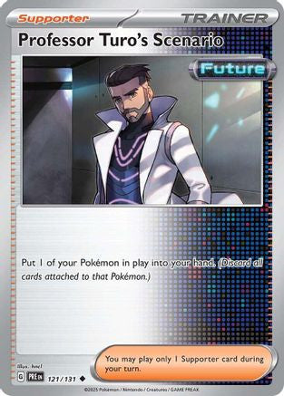 Professor Turo's Scenario 121 Sv Prismatic Evolutions Reverse Holofoil