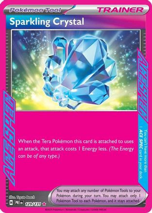 Sparkling Crystal 129 Sv Prismatic Evolutions Holofoil