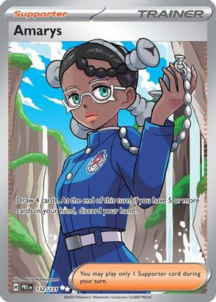Amarys 132 131 132 Sv Prismatic Evolutions Holofoil