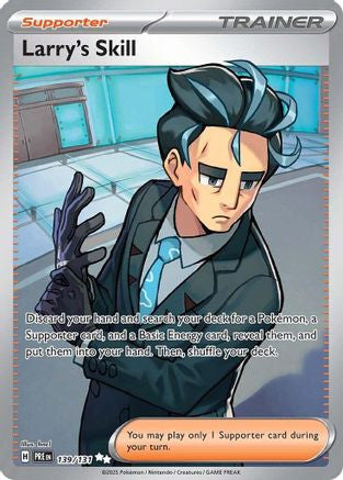Larry's Skill 1' 131 1' Sv Prismatic Evolutions Holofoil