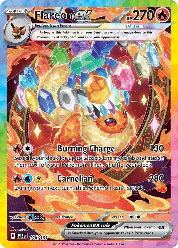 Flareon ex - 146/131 - (SV: Prismatic Evolutions)