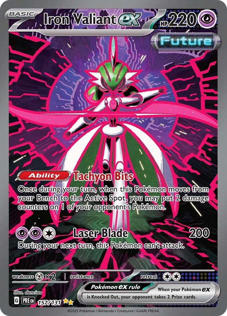 Iron Valiant ex - 157/131 - (SV: Prismatic Evolutions)