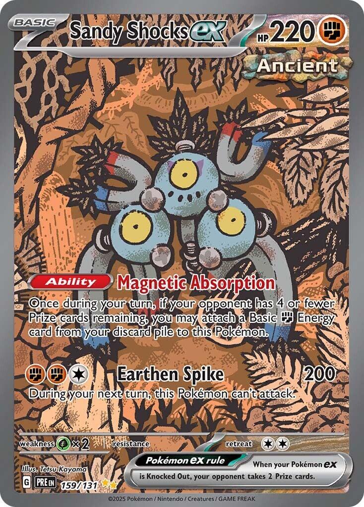 Sandy Shocks ex - 159/131 - 159/131 - (SV: Prismatic Evolutions)