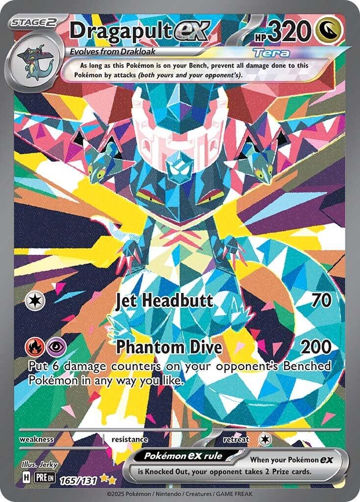 Dragapult ex - 165/131 - 165/131 - (SV: Prismatic Evolutions)
