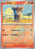 Litleo Poke Ball Pattern 15 Sv Prismatic Evolutions Holofoil